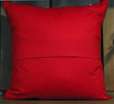 Christmas Stripe Decorative Pillow Cover, 18 x 18