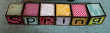 Spring Wooden Blocks