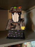 Halloween Haunted Birdhouse for Fall