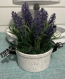 Lavender Tier Tray Decor