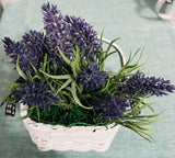 Lavender Tier Tray Decor