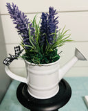 Lavender Tier Tray Decor