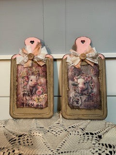Pig Cutting Board Decor