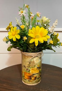 Honey Bee Can Arrangement