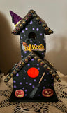 Halloween Haunted Birdhouse for Fall