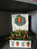 Carrot Patch Wooden Crate