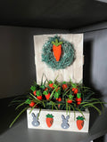 Carrot Patch Wooden Crate