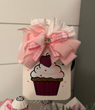 Valentine Tier Tray Pink Decor